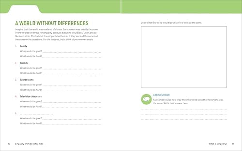 Empathy Workbook for Kids: 50 Activities to Learn About Kindness, Compassion, and Other People's Feelings (Health and Wellness Workbooks for Kids)