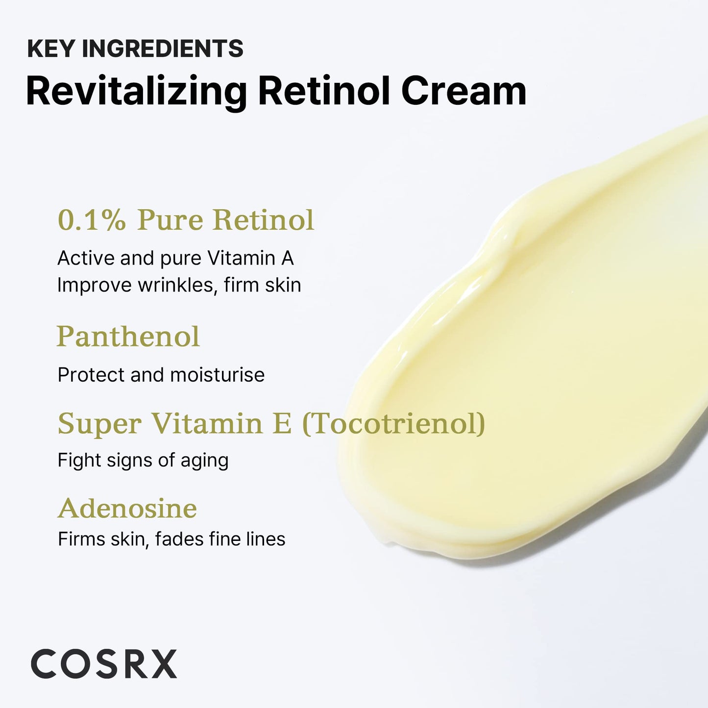 COSRX Skin Cycling Routine - Snail Mucin 96% Essence + Retinol 0.1 Cream, Recovery Set for Face and Neck, Fine Lines Spot Treatment, Repair Cream for Face