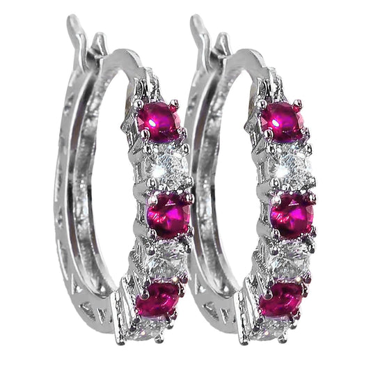 Daily Deals Diamond/Bow Earrings Jewelry Birthday Wedding Christmas